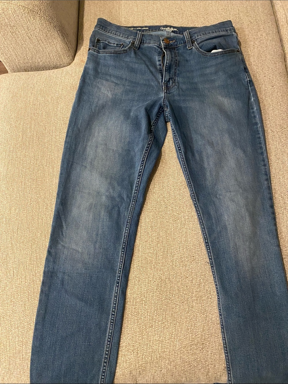 Goodfellow & Co Slim Straight Jeans in Blue Wash